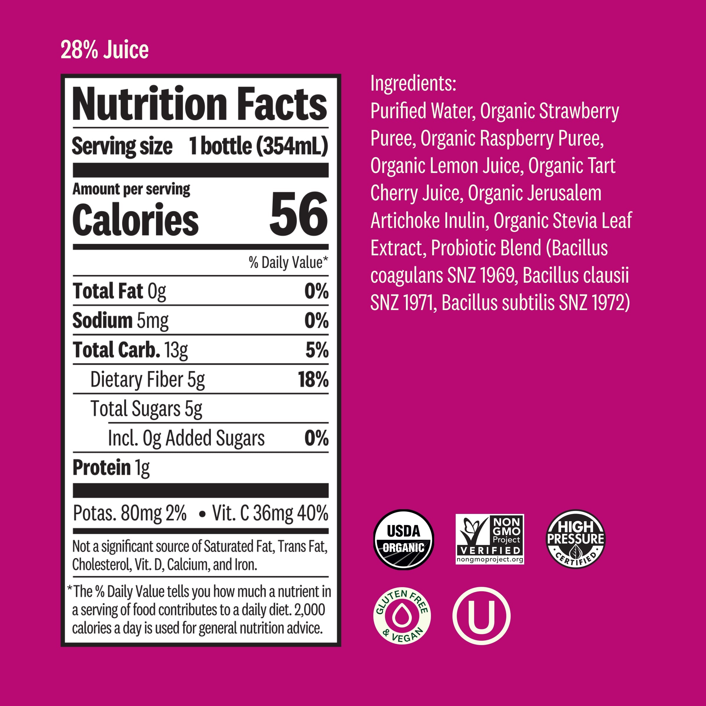 Gut Health Berry Lemon